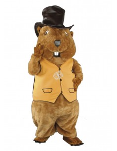 Beaver Mascot Costume 6 (chiffres promotionnelles)